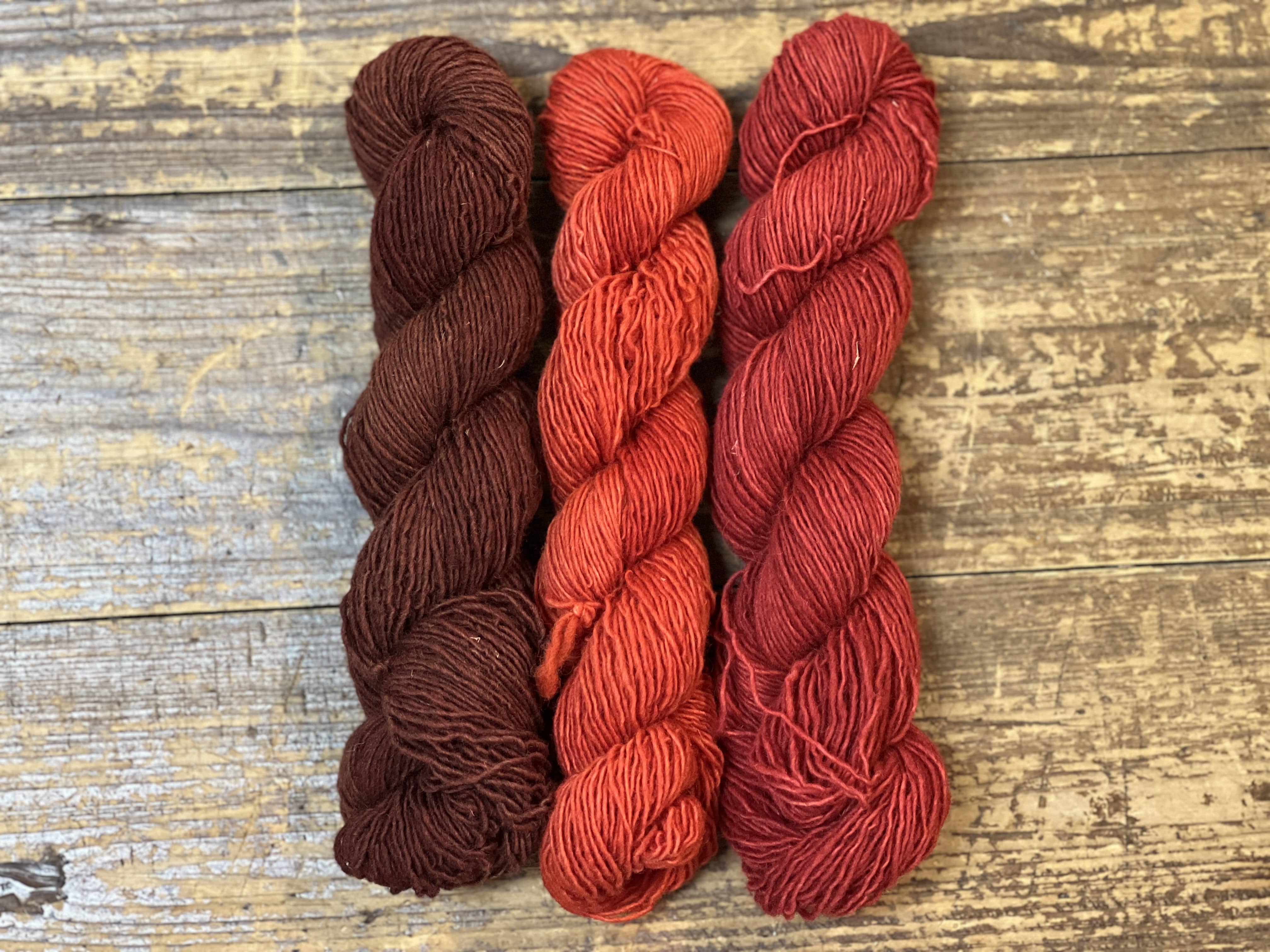 update alt-text with template Lichen And Lace Custom Colour Collection - Desired Reds-Yarn-vendor-unknown-Rug Hooking Kit -Rug Hooking Pattern -Rug Hooking -Deanne Fitzpatrick Rug Hooking Studio -Is rug hooking the same as punch needle?