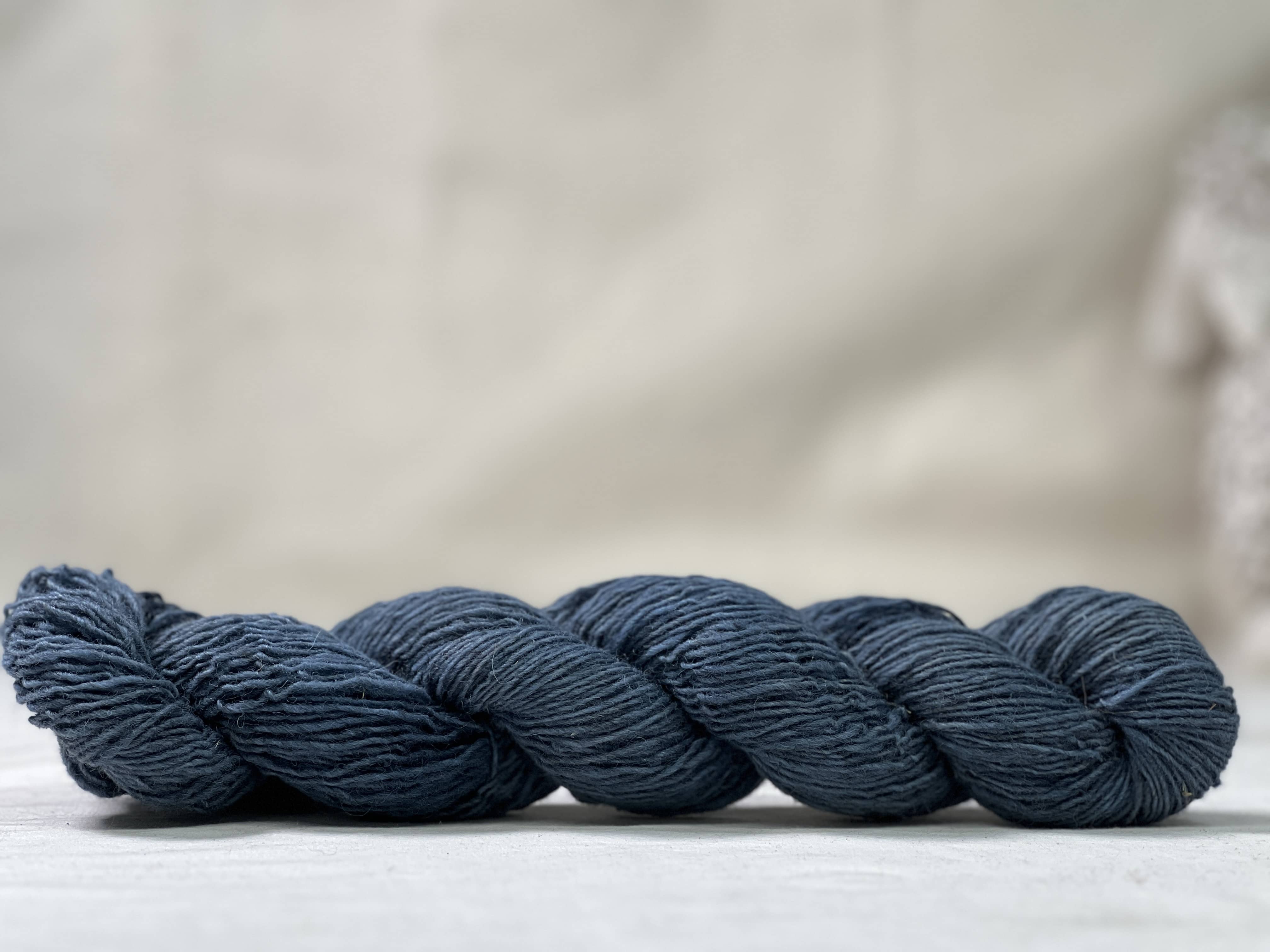 update alt-text with template Lichen And Lace Rustic Heather Sport - Custom Colours If I Were You Blue-Yarn-vendor-unknown-Rug Hooking Kit -Rug Hooking Pattern -Rug Hooking -Deanne Fitzpatrick Rug Hooking Studio -Is rug hooking the same as punch needle?
