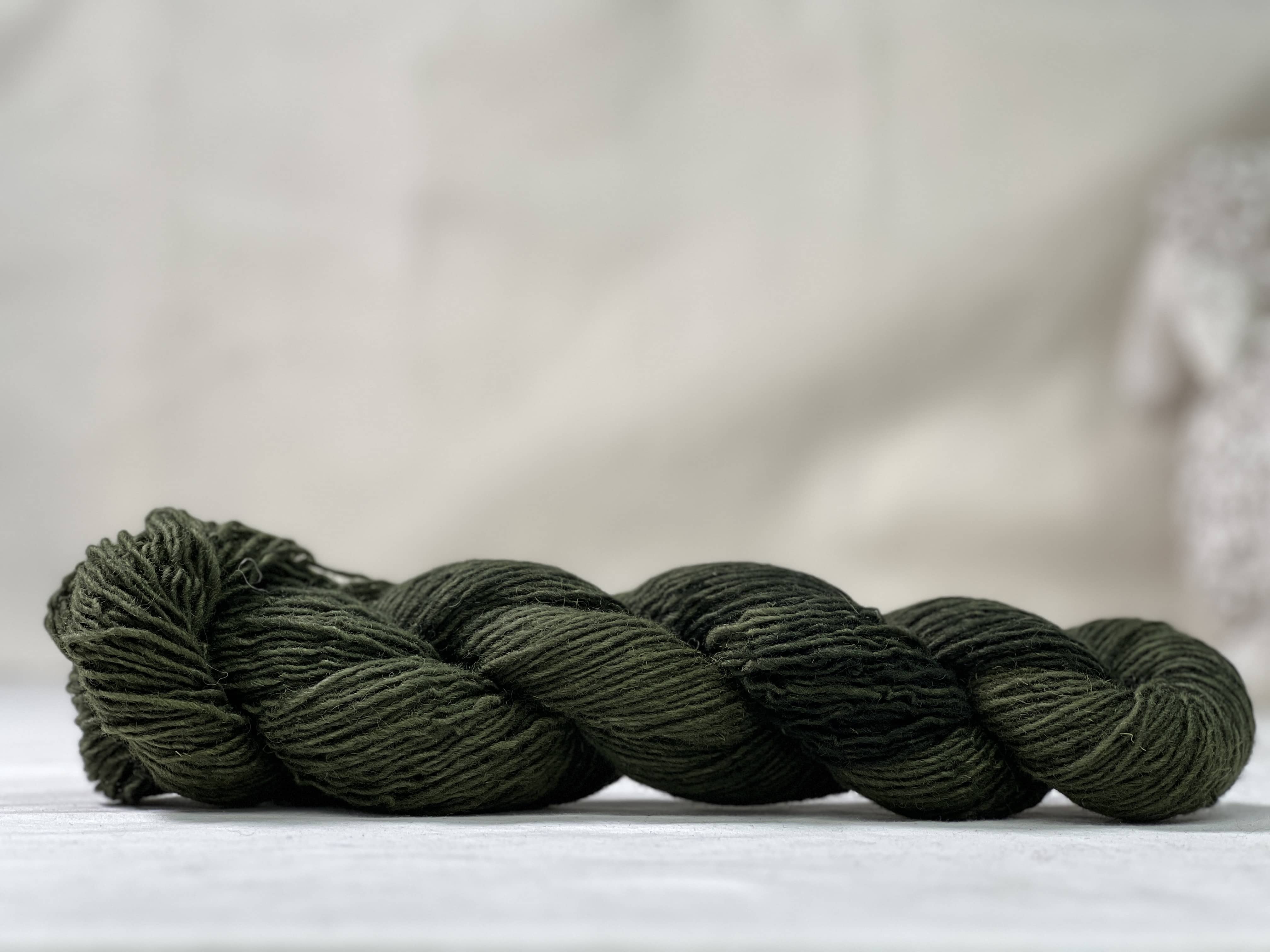 update alt-text with template Lichen And Lace Rustic Heather Sport - Custom Colours Trunk Moss-Yarn-vendor-unknown-Rug Hooking Kit -Rug Hooking Pattern -Rug Hooking -Deanne Fitzpatrick Rug Hooking Studio -Is rug hooking the same as punch needle?