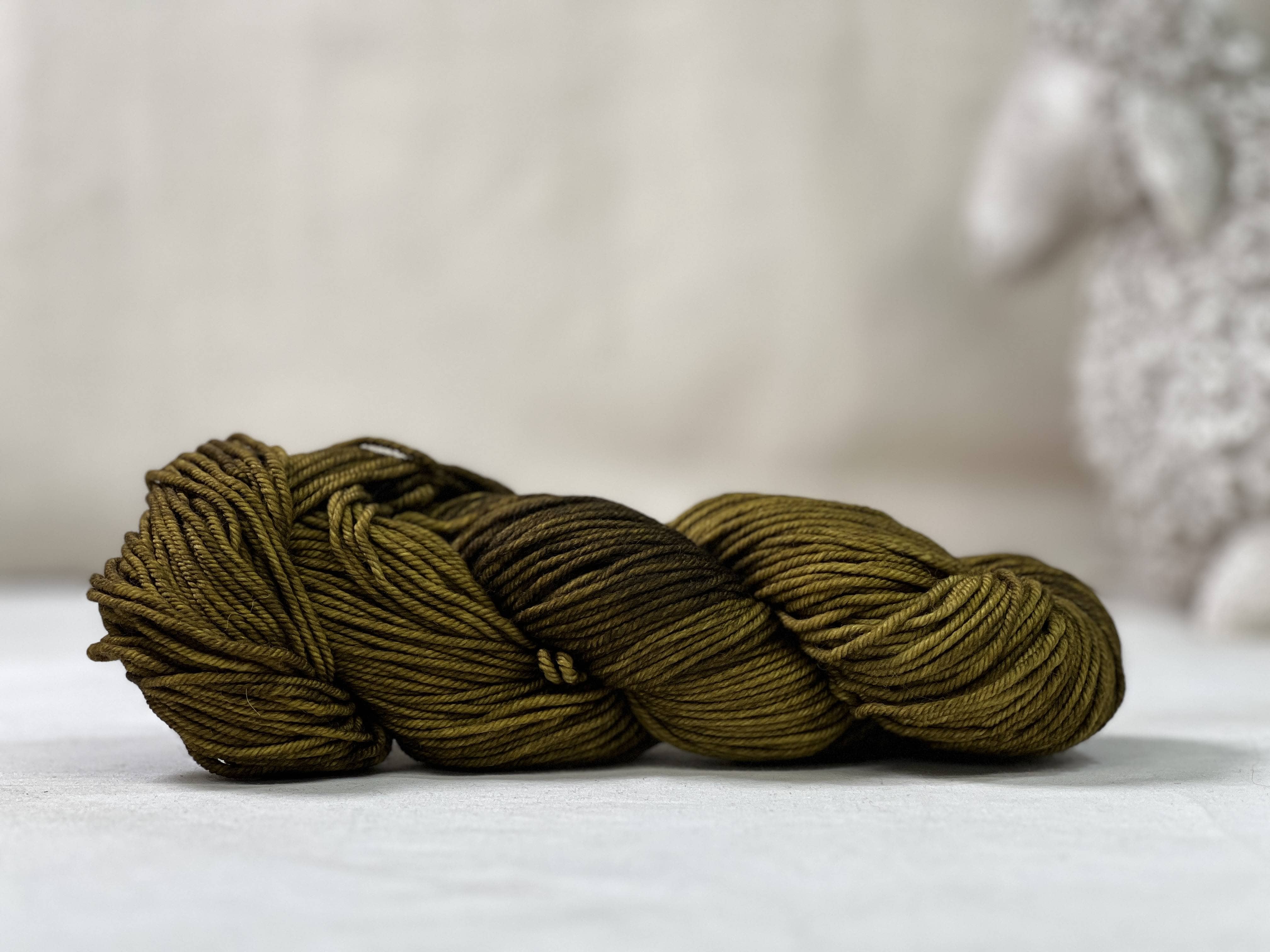 update alt-text with template Lichen And Lace - Superwash Merino Worsted - Shrub-Yarn-vendor-unknown-Rug Hooking Kit -Rug Hooking Pattern -Rug Hooking -Deanne Fitzpatrick Rug Hooking Studio -Is rug hooking the same as punch needle?