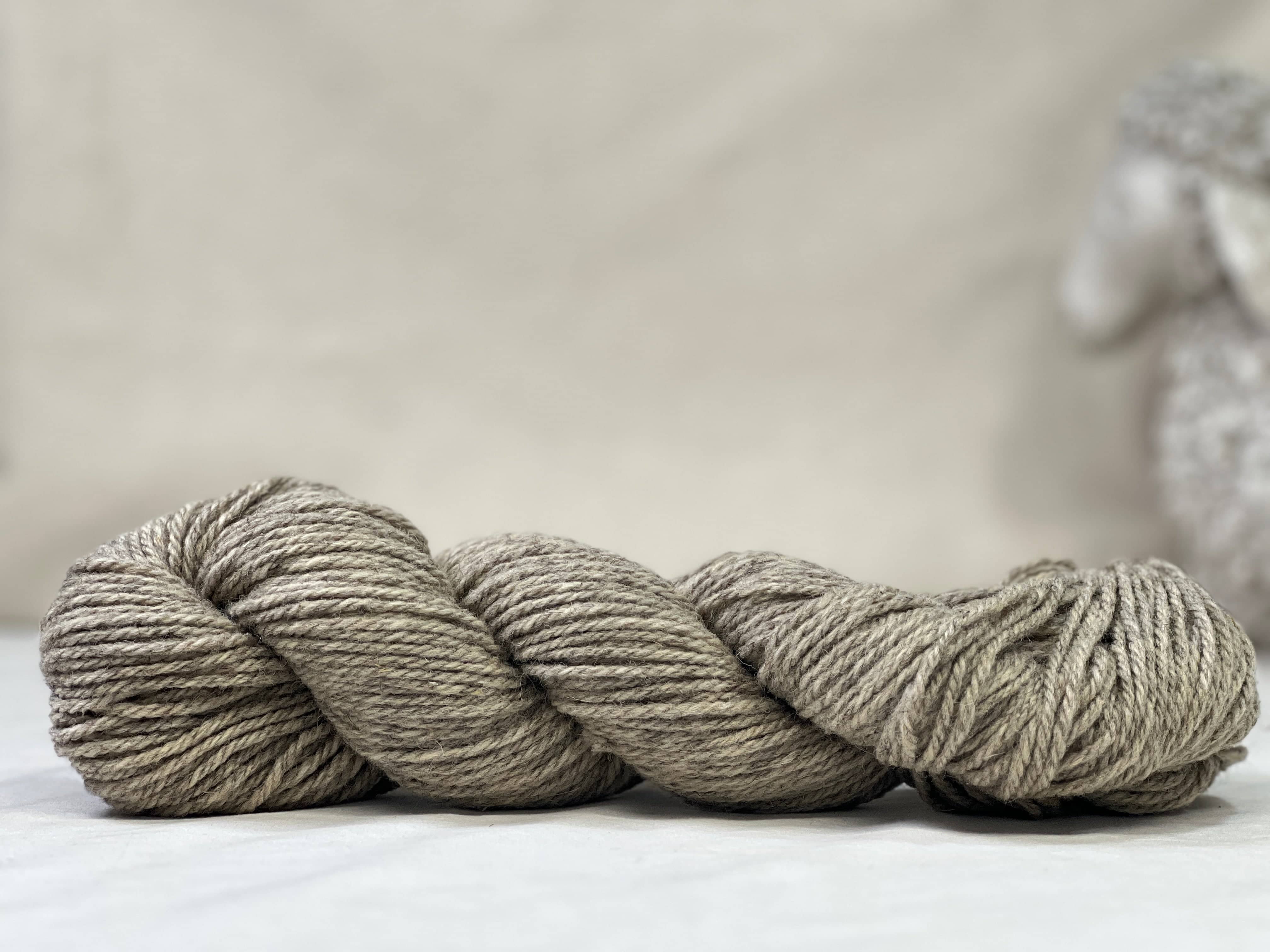 update alt-text with template Local Yarn 100% wool 3ply - Natural Heather-Yarn-Deanne Fitzpatrick Rug Hooking Studio-Rug Hooking Kit -Rug Hooking Pattern -Rug Hooking -Deanne Fitzpatrick Rug Hooking Studio -Is rug hooking the same as punch needle?