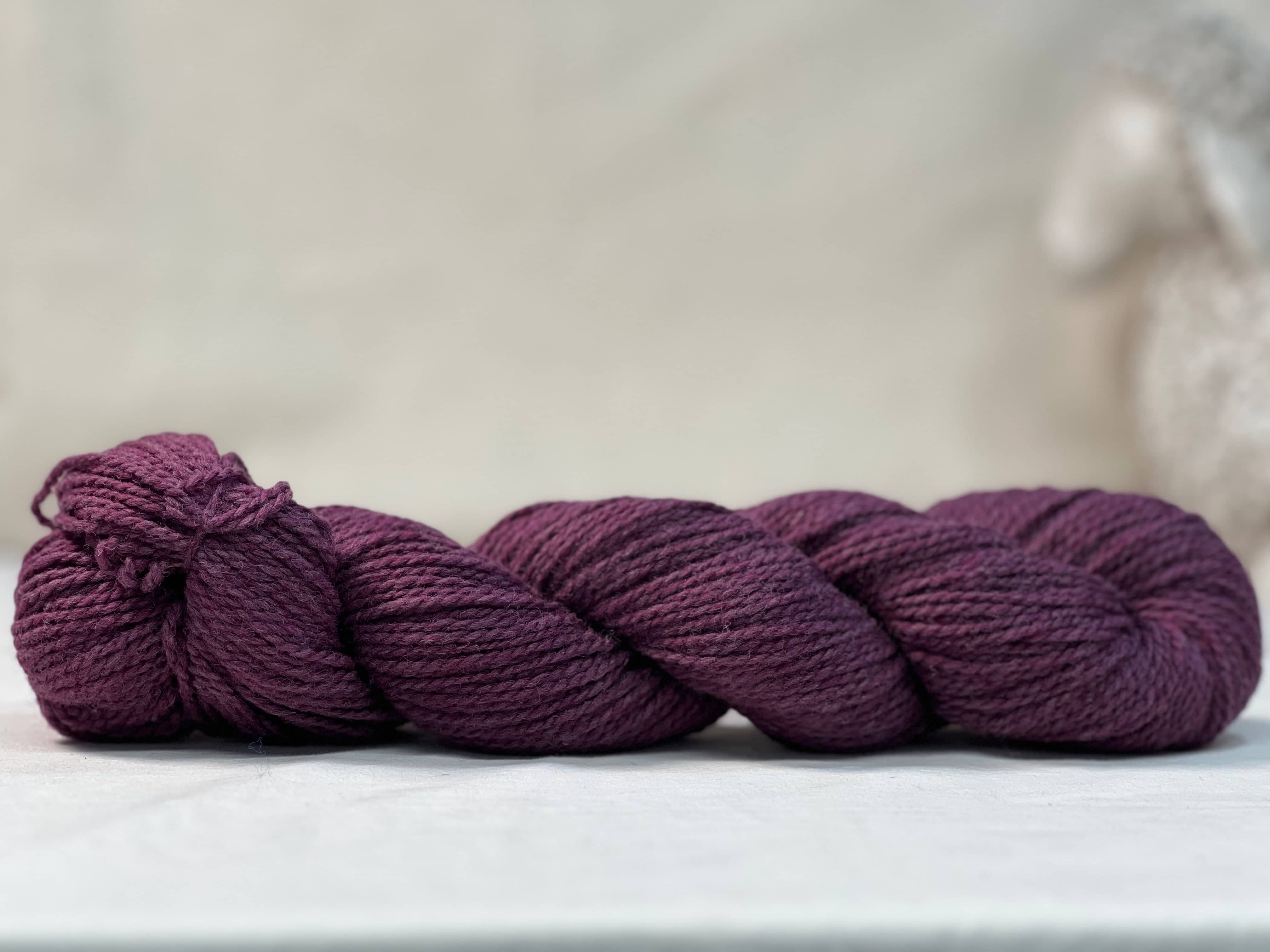 update alt-text with template Local Yarn 100% wool 3ply - Over the top Plum-Yarn-Deanne Fitzpatrick Rug Hooking Studio-Rug Hooking Kit -Rug Hooking Pattern -Rug Hooking -Deanne Fitzpatrick Rug Hooking Studio -Is rug hooking the same as punch needle?