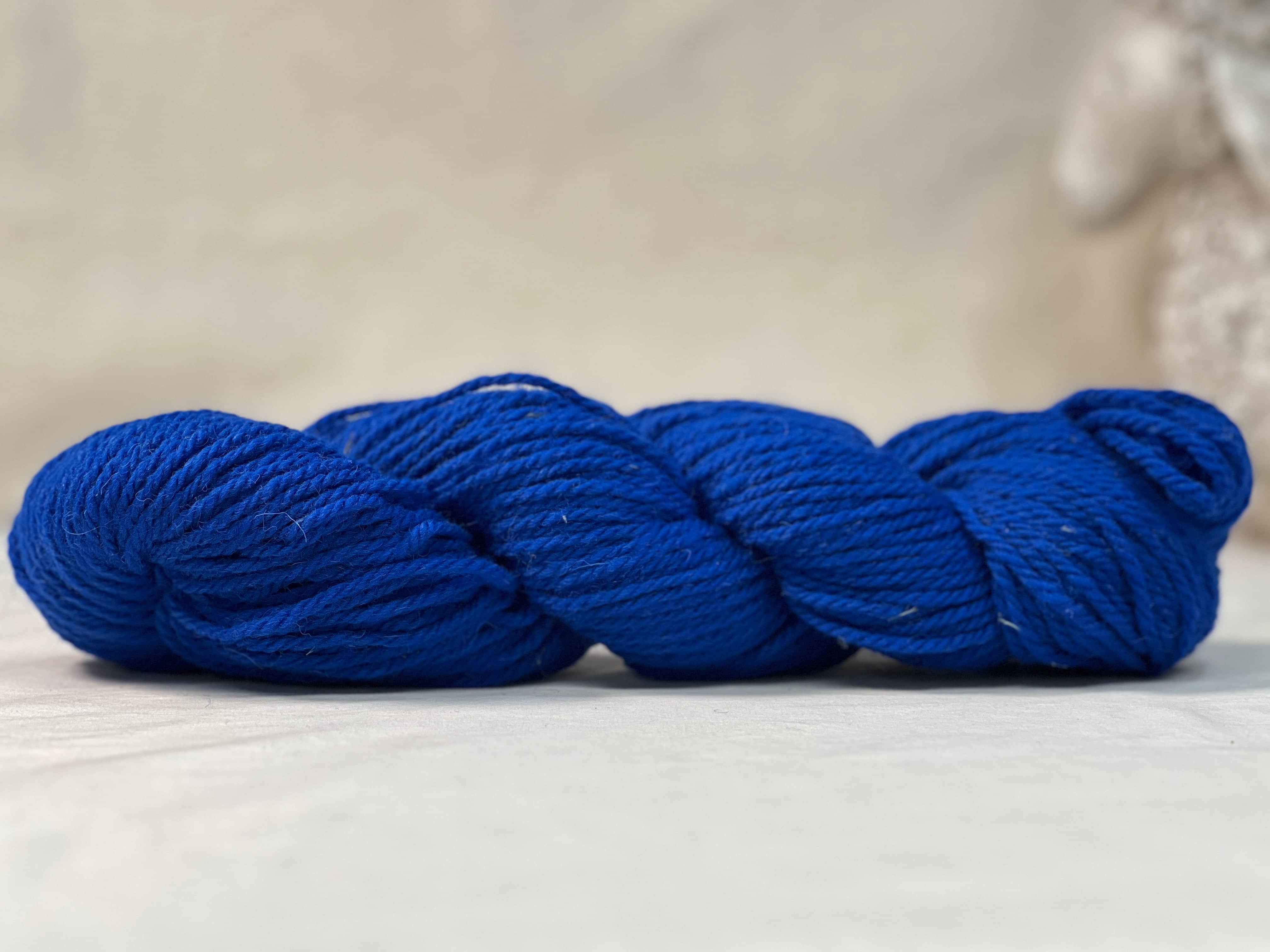 update alt-text with template Local Yarn 100% wool 3ply - Royal Blue-Yarn-Deanne Fitzpatrick Rug Hooking Studio-Rug Hooking Kit -Rug Hooking Pattern -Rug Hooking -Deanne Fitzpatrick Rug Hooking Studio -Is rug hooking the same as punch needle?