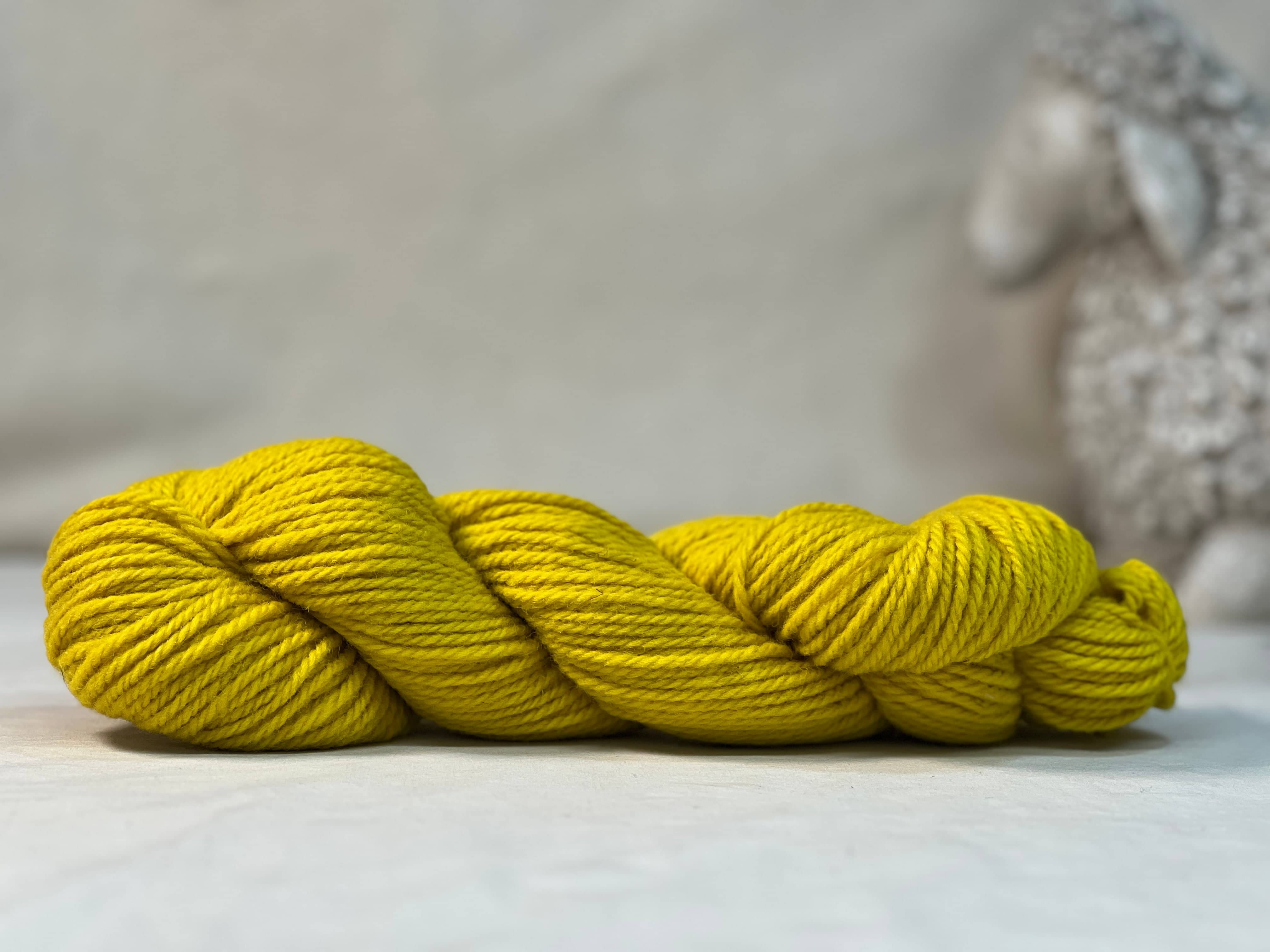 update alt-text with template (Local Yarn 100% wool 3ply - Yellow-Yarn-Deanne Fitzpatrick Rug Hooking Studio-Rug Hooking Kit -Rug Hooking Pattern -Rug Hooking -Deanne Fitzpatrick Rug Hooking Studio -Is rug hooking the same as punch needle?