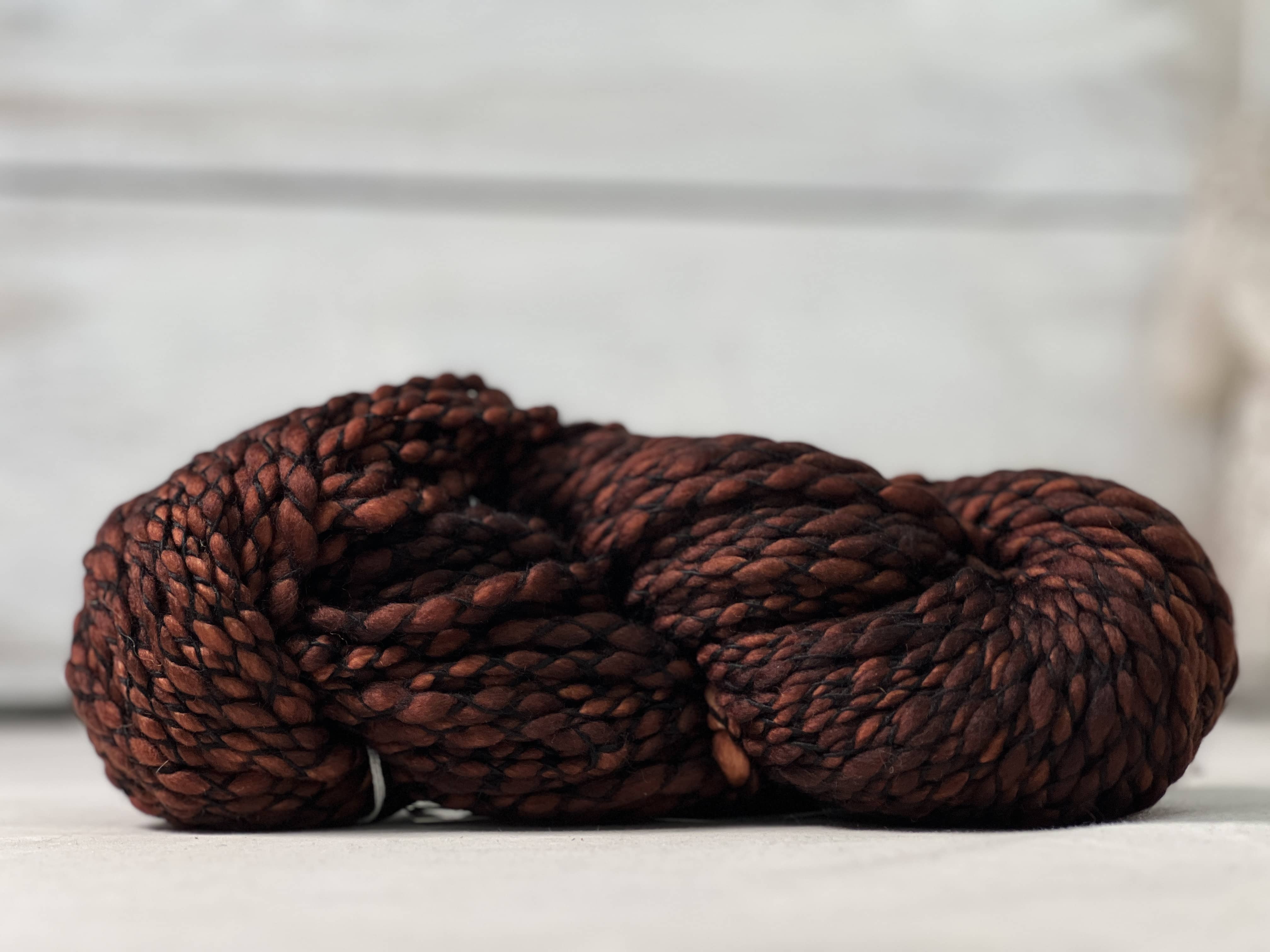 update alt-text with template Malabrigo - Caracol - Rich Chocolate 162-Yarn-vendor-unknown-Rug Hooking Kit -Rug Hooking Pattern -Rug Hooking -Deanne Fitzpatrick Rug Hooking Studio -Is rug hooking the same as punch needle?