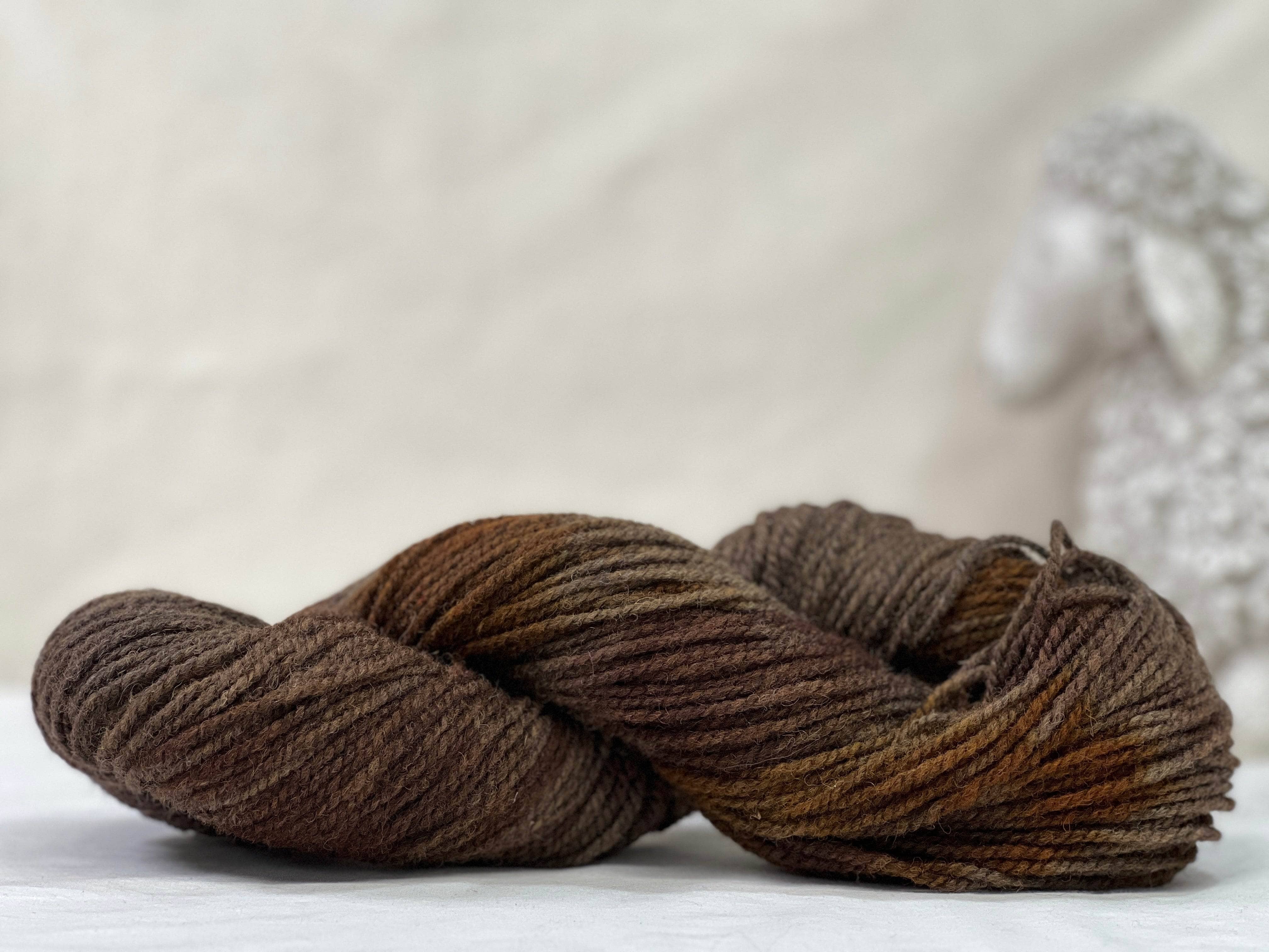 update alt-text with template Studio Deep Dye - Everyone Loves Chocolate 2ply-Yarn-vendor-unknown-Rug Hooking Kit -Rug Hooking Pattern -Rug Hooking -Deanne Fitzpatrick Rug Hooking Studio -Is rug hooking the same as punch needle?