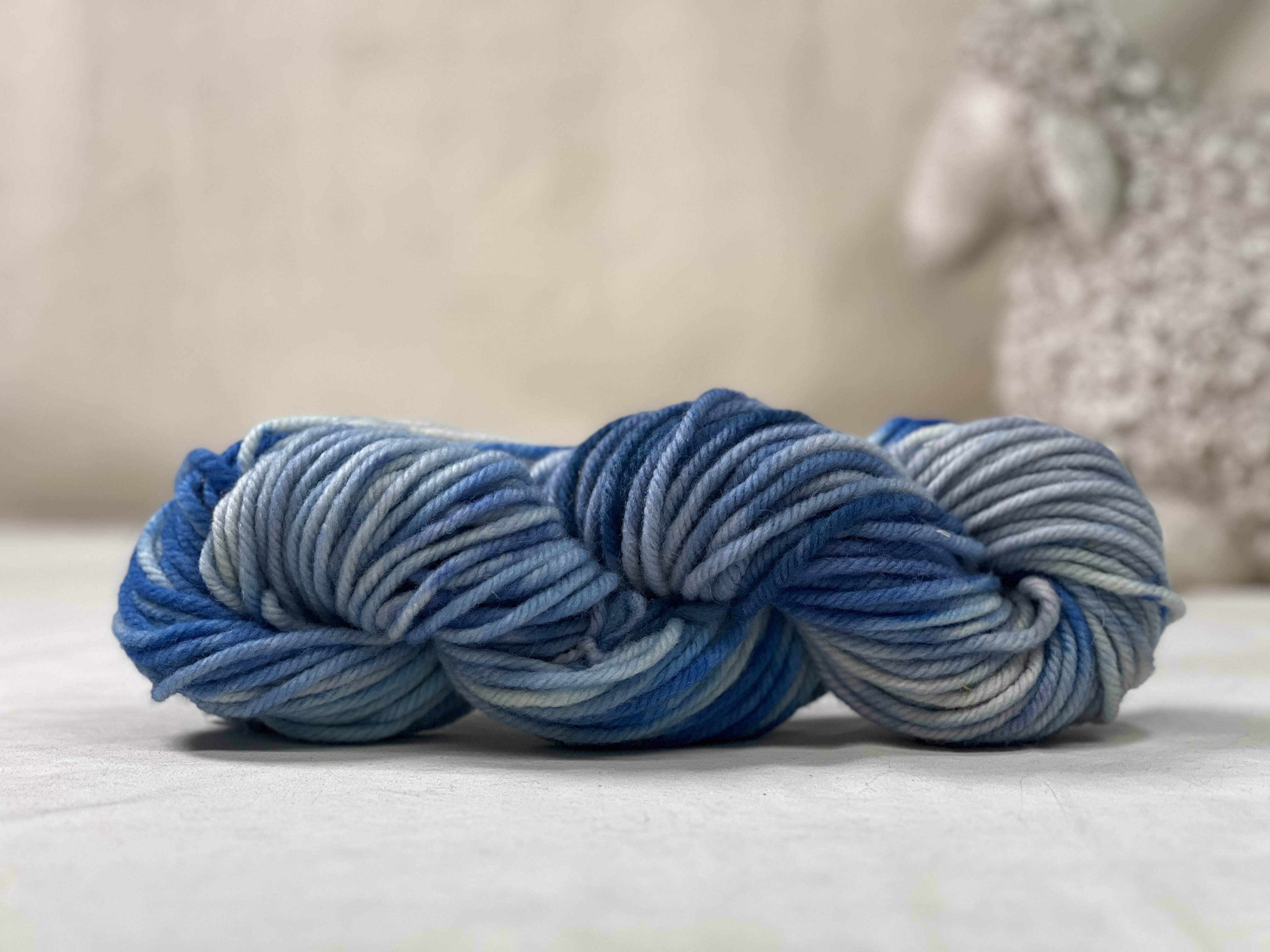 update alt-text with template Studio Dyed 4-Ply Yarn - Coastal Waters-Yarn-vendor-unknown-Rug Hooking Kit -Rug Hooking Pattern -Rug Hooking -Deanne Fitzpatrick Rug Hooking Studio -Is rug hooking the same as punch needle?