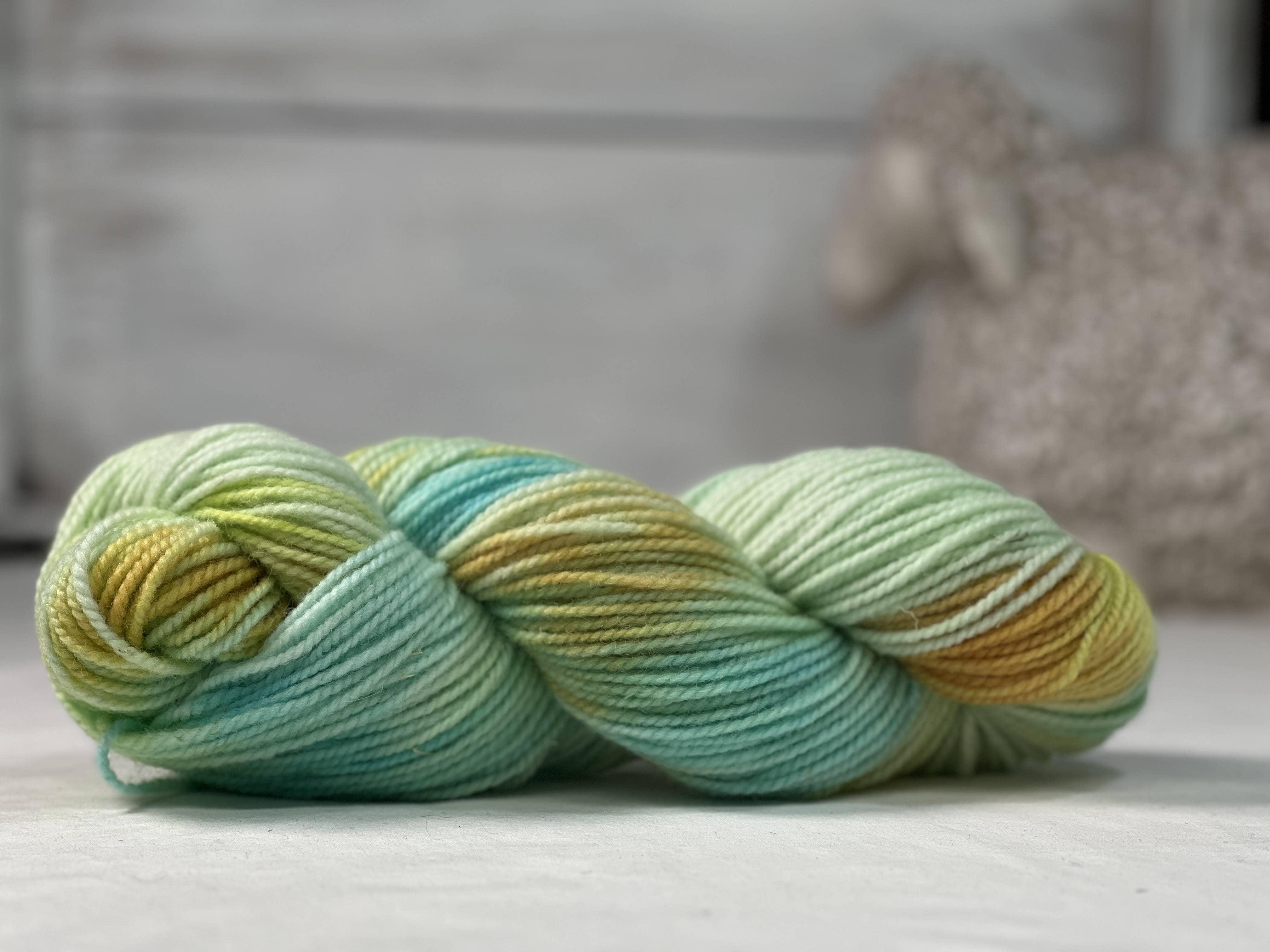Yarn Studio Hand-Dyed  2-Ply Yarn - Tequila Sunrise