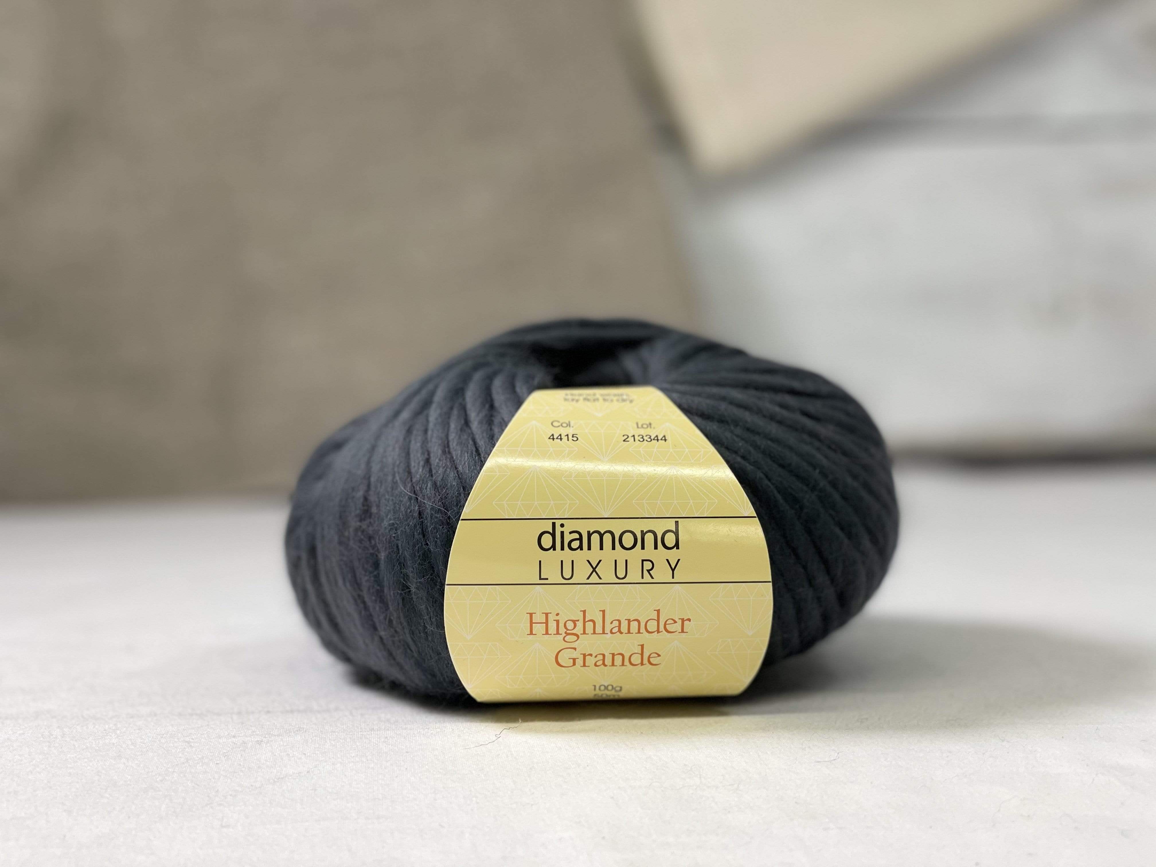 update alt-text with template Diamond Highlander Yarn 4415 - Anchor Grey-Deanne Fitzpatrick Rug Hooking Studio-Rug Hooking Kit -Rug Hooking Pattern -Rug Hooking -Deanne Fitzpatrick Rug Hooking Studio -Is rug hooking the same as punch needle?