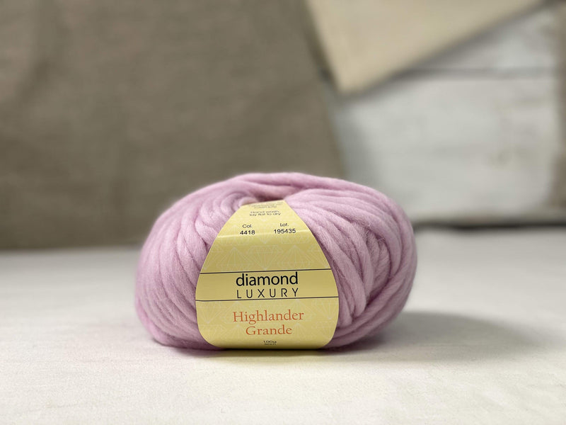 update alt-text with template Diamond Highlander Yarn 4418 - Pink Prairie-Deanne Fitzpatrick Rug Hooking Studio-Rug Hooking Kit -Rug Hooking Pattern -Rug Hooking -Deanne Fitzpatrick Rug Hooking Studio -Is rug hooking the same as punch needle?