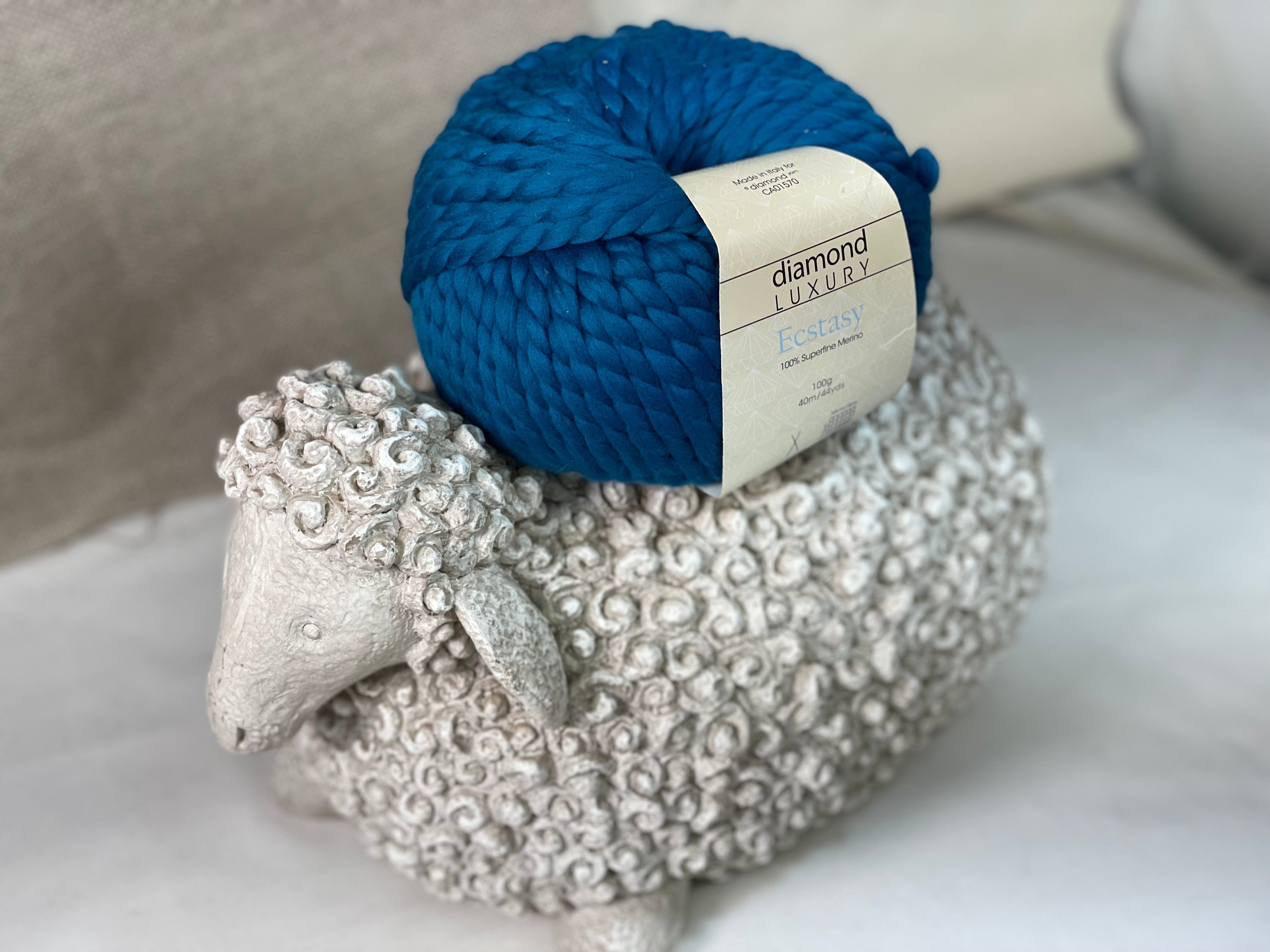 update alt-text with template Diamond Luxury Ecstasy - 146 Teal Blue-Deanne Fitzpatrick Rug Hooking Studio-Rug Hooking Kit -Rug Hooking Pattern -Rug Hooking -Deanne Fitzpatrick Rug Hooking Studio -Is rug hooking the same as punch needle?