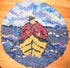 update alt-text with template Dory Man 13" Chairpad round - Pattern or kit-vendor-unknown-Rug Hooking Kit -Rug Hooking Pattern -Rug Hooking -Deanne Fitzpatrick Rug Hooking Studio -Is rug hooking the same as punch needle?