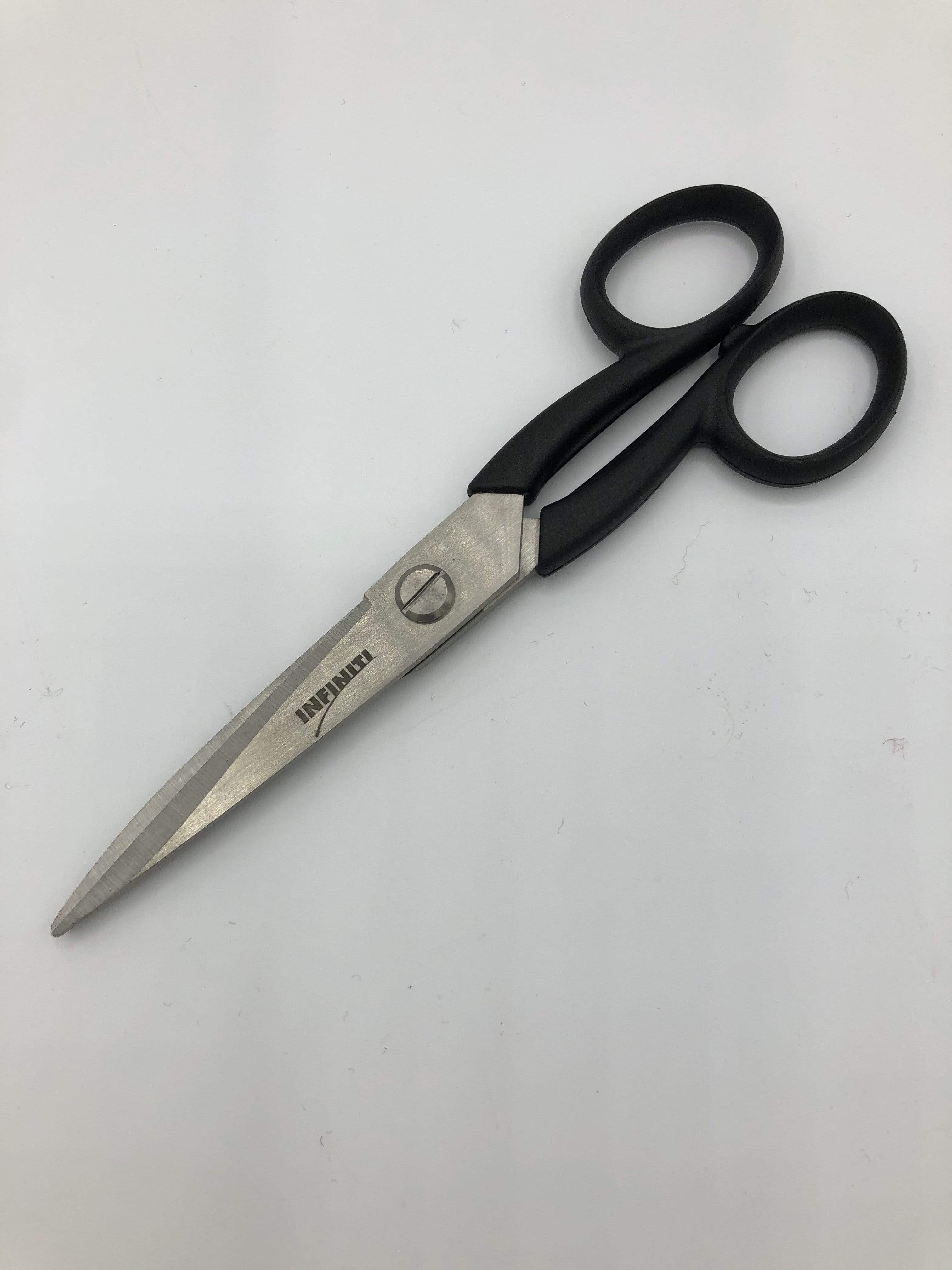 update alt-text with template Infiniti Sewing Scissors - 6" (15cm)-Frames-Deanne Fitzpatrick Studio-Rug Hooking Kit -Rug Hooking Pattern -Rug Hooking -Deanne Fitzpatrick Rug Hooking Studio -Is rug hooking the same as punch needle?