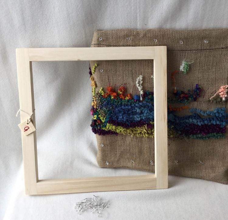update alt-text with template Traditional Rug Frame - G-Square-Frames-vendor-unknown-Rug Hooking Kit -Rug Hooking Pattern -Rug Hooking -Deanne Fitzpatrick Rug Hooking Studio -Is rug hooking the same as punch needle?