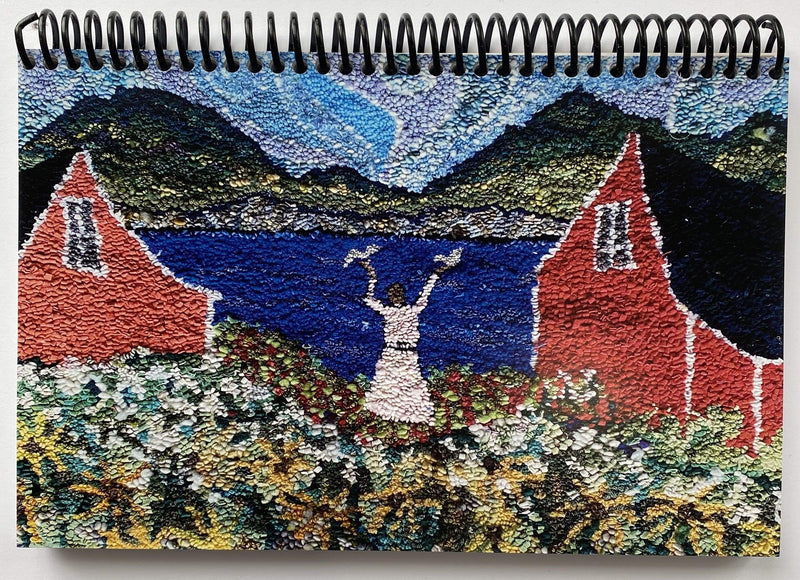 update alt-text with template Sketchbook - Setting the Birds Free-Gift Ideas-vendor-unknown-Rug Hooking Kit -Rug Hooking Pattern -Rug Hooking -Deanne Fitzpatrick Rug Hooking Studio -Is rug hooking the same as punch needle?
