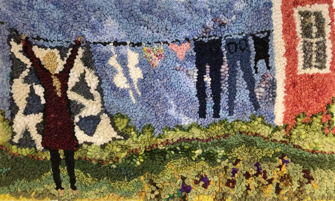 Rug Hooking Kits | Hooked Rug Making Kit | Wool Rug Kits | Deanne ...