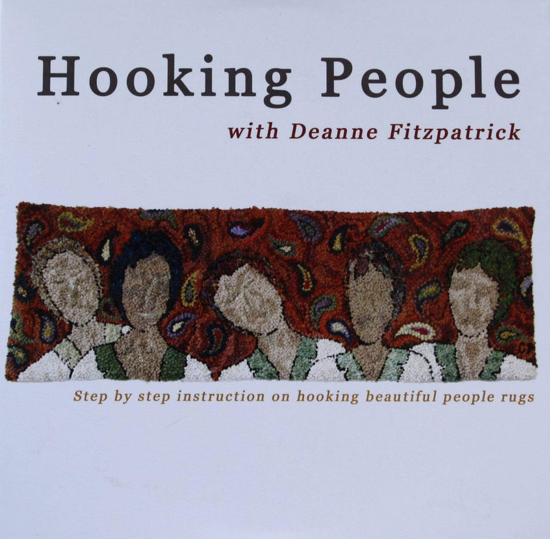 update alt-text with template Hooking People with Deanne Fitzpatrick Digital Download-Online Learning-vendor-unknown-Rug Hooking Kit -Rug Hooking Pattern -Rug Hooking -Deanne Fitzpatrick Rug Hooking Studio -Is rug hooking the same as punch needle?