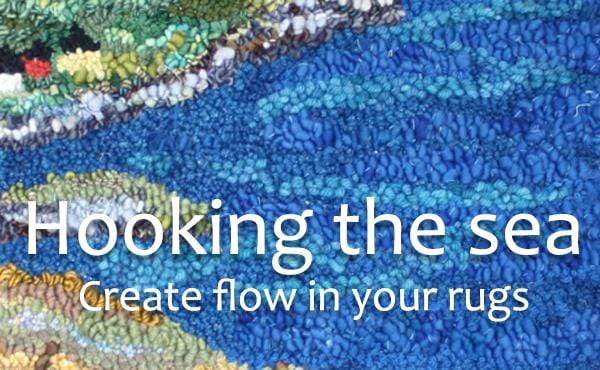 update alt-text with template Hooking the Sea Online Course-Online Learning-Deanne Fitzpatrick Rug Hooking Studio-Rug Hooking Kit -Rug Hooking Pattern -Rug Hooking -Deanne Fitzpatrick Rug Hooking Studio -Is rug hooking the same as punch needle?