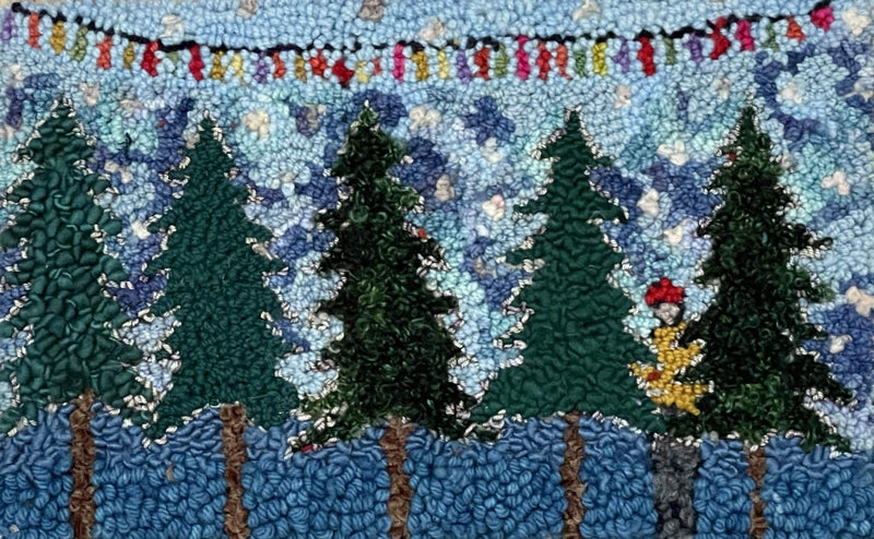 update alt-text with template At the Tree Lot 11" x 17" - At the Tree Lot - Pattern or Kit-Patterns-vendor-unknown-Rug Hooking Kit -Rug Hooking Pattern -Rug Hooking -Deanne Fitzpatrick Rug Hooking Studio -Is rug hooking the same as punch needle?
