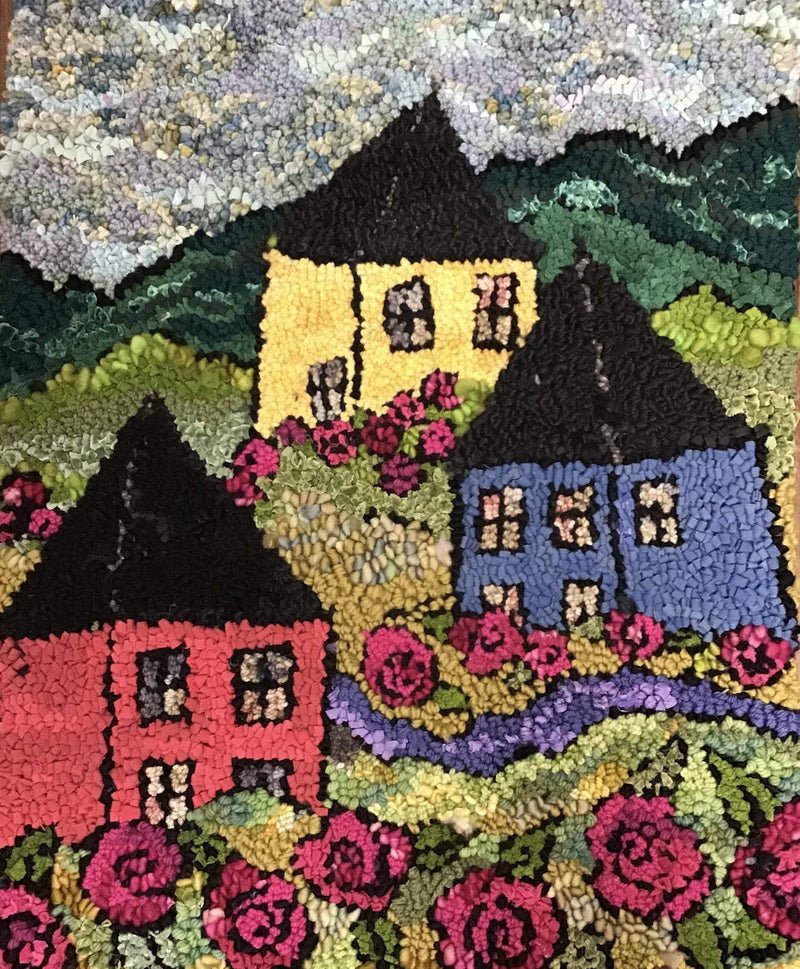 update alt-text with template Fairyland 27 x 21 - Rug Hooking Pattern or kit-Patterns-vendor-unknown-Rug Hooking Kit -Rug Hooking Pattern -Rug Hooking -Deanne Fitzpatrick Rug Hooking Studio -Is rug hooking the same as punch needle?
