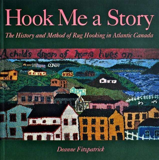 update alt-text with template Hook Me A Story by Deanne Fitzpatrick-Supplies-vendor-unknown-Rug Hooking Kit -Rug Hooking Pattern -Rug Hooking -Deanne Fitzpatrick Rug Hooking Studio -Is rug hooking the same as punch needle?
