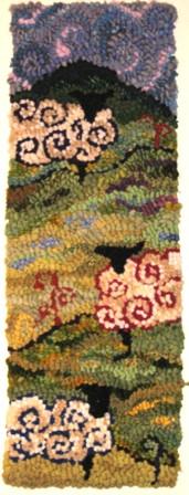 update alt-text with template Three Sheep - 8 X 24 Pattern or Kit-vendor-unknown-Rug Hooking Kit -Rug Hooking Pattern -Rug Hooking -Deanne Fitzpatrick Rug Hooking Studio -Is rug hooking the same as punch needle?
