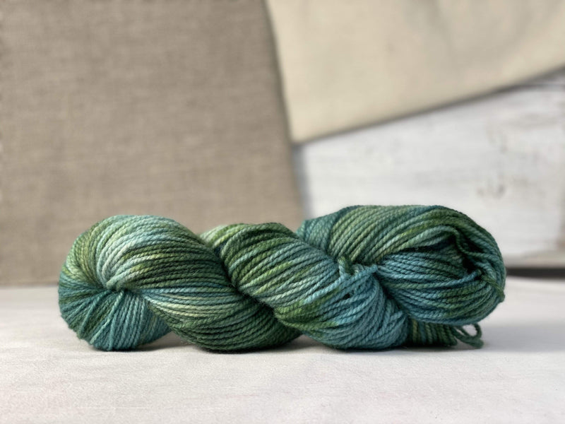 Hand Dyed Art Yarn “Black Walnut” to Hook, Punch or Bind with!