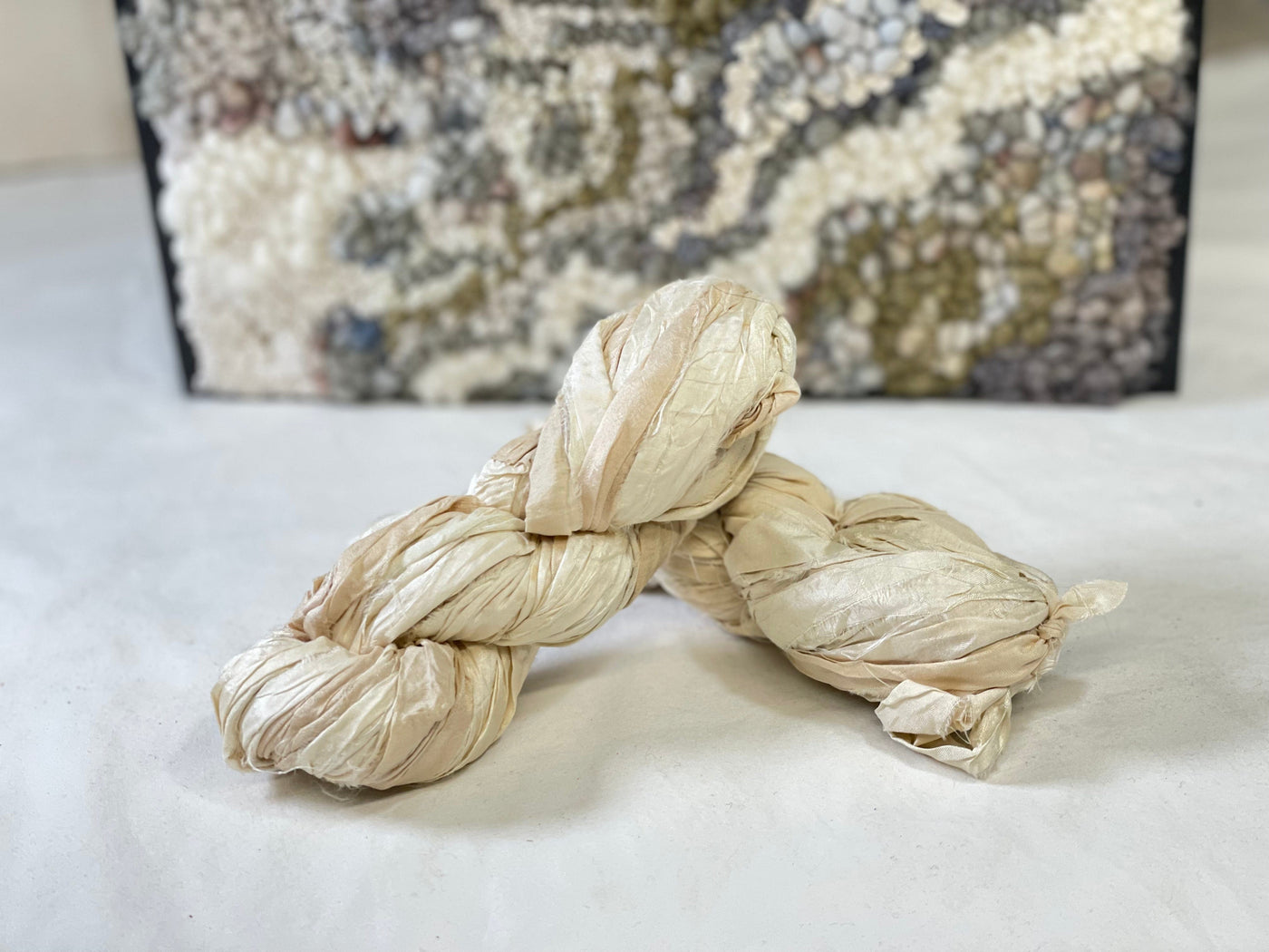 1 Yard of European Cream Pure Natural Wool Cloth – Deanne